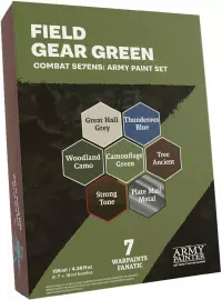 Ilustracja produktu The Army Painter: Combat Se7ens - Field Gear Green